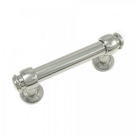 STRATEGIC BRANDS 3 in. Polished Nickel Balance Cabinet Pull 85114